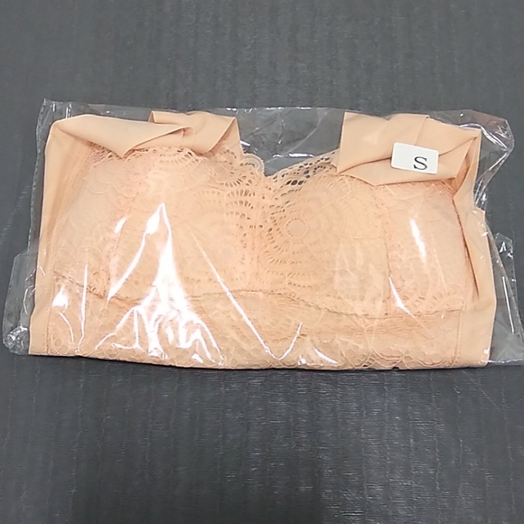Peach Bralette NWOT - Picture 4 of 4